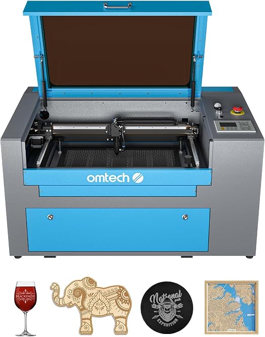 ✅Laser Co2 50w 50x30cm compativel Lightburn