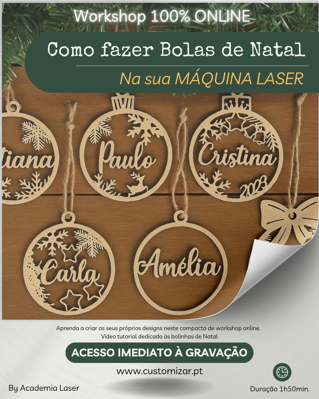 WORKSHOP BOLAS DE NATAL